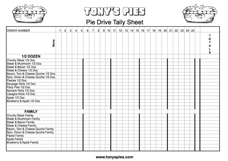 Tally Sheet tally-sheet